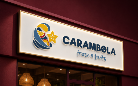 Rótulo del negocio Carambola